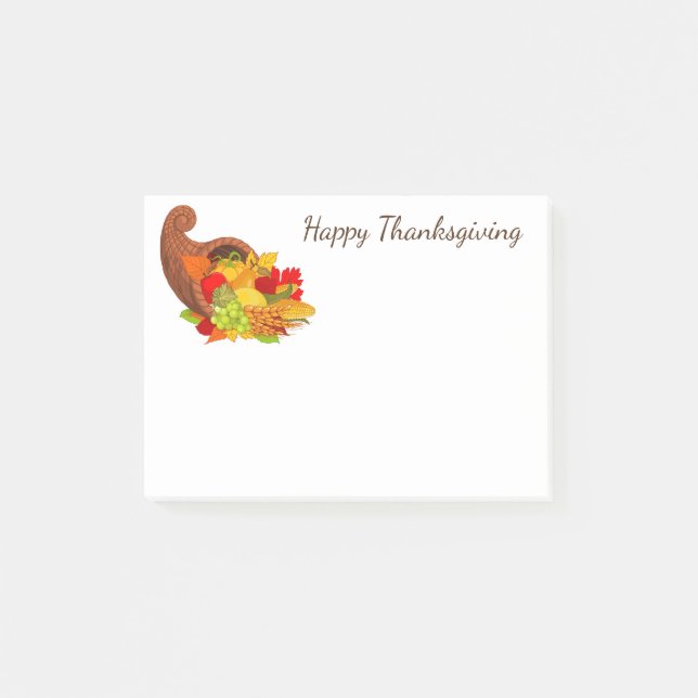 Post-it® Courrier--Notes de thanksgiving (Devant)