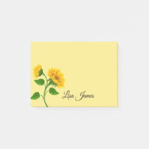 Post-it® Courrier--Notes de tournesols