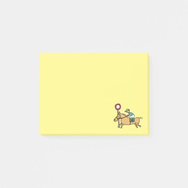 Post-it® Course à cheval (Devant)