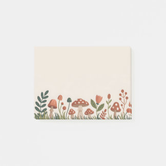 Post-it® Cozy Woodland Mushrooms