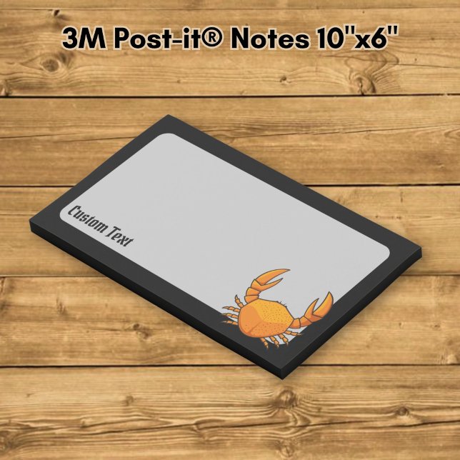 Post-it® Crabe orange (Créateur téléchargé)