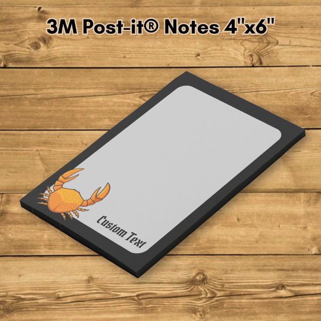 Post-it® Crabe orange (Créateur téléchargé)
