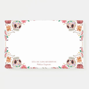 Post-it® Crânes de sucre Thème Día de los Muertos