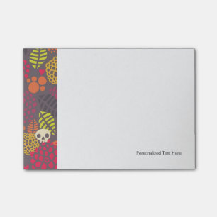 Post-it® Crânes et fleurs