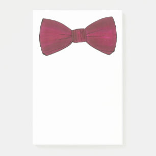 Post-it® Cravate Bow de Bourgogne Bowtie Groom Mariage Prom