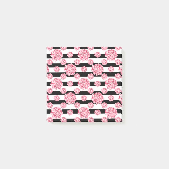 Post-it® Cravate florale de corail (Devant)