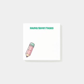 Post-it® Crayon Rose Mignon