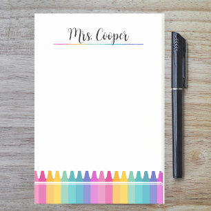 Post-it® Crayons Arc-en-Ciel Brillants Enseignant de Matern