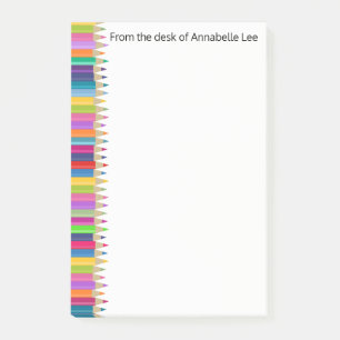 Post-it® Crayons d'arc-en-ciel