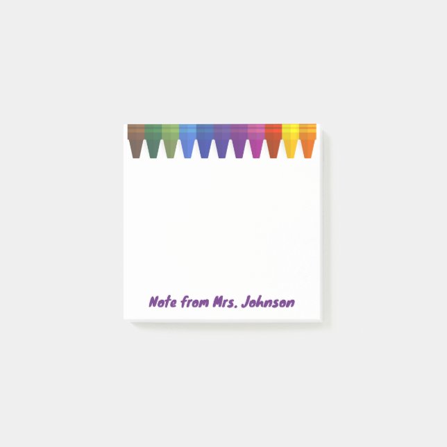 Post-it® Crayons de couleur  (Devant)