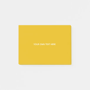Post-it® Créez Votre Propre Conception Personnalisée Jaune