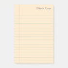 Crème de papier Carnet de l'école linéaire personn