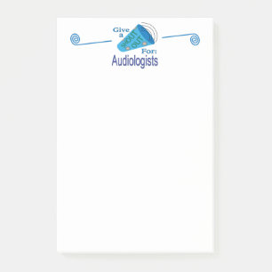 Post-it® Criez pour les audiologistes