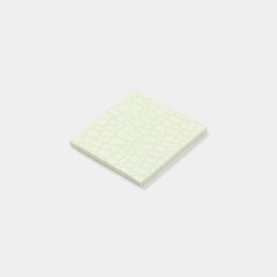 Post-it® crocodile vert sauvage Gradient Aquarelle minimale