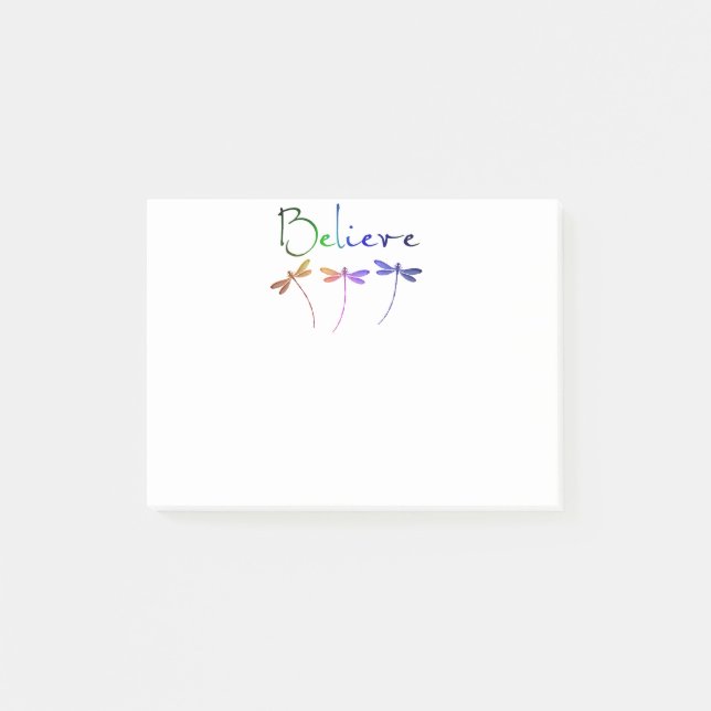 Post-it® Croire libellules (Devant)