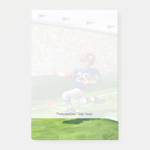Post-it® Croisement de la ligne de but pour un touchdown