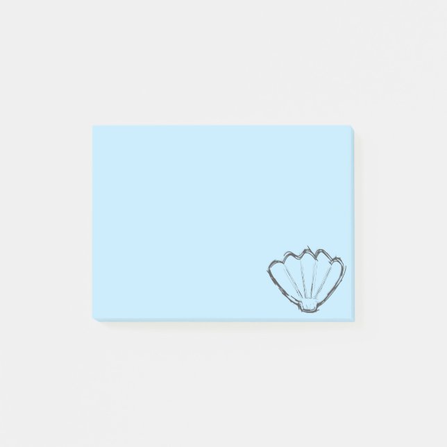 Post-it® Croquis de coquillage (Devant)