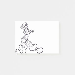 Post-it® Croquis de danseuse flamenco