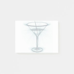 Post-it® Croquis en verre Martini