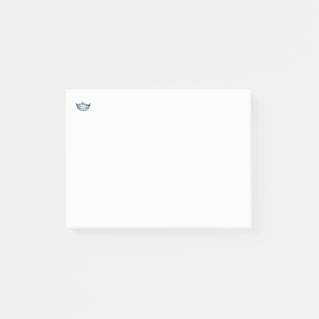 Post-it® Crown Post-it-Notes de style Miss America (Devant)