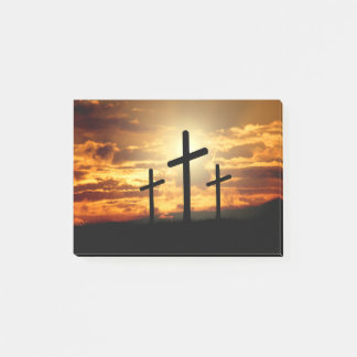 Post-it® Crucifixion