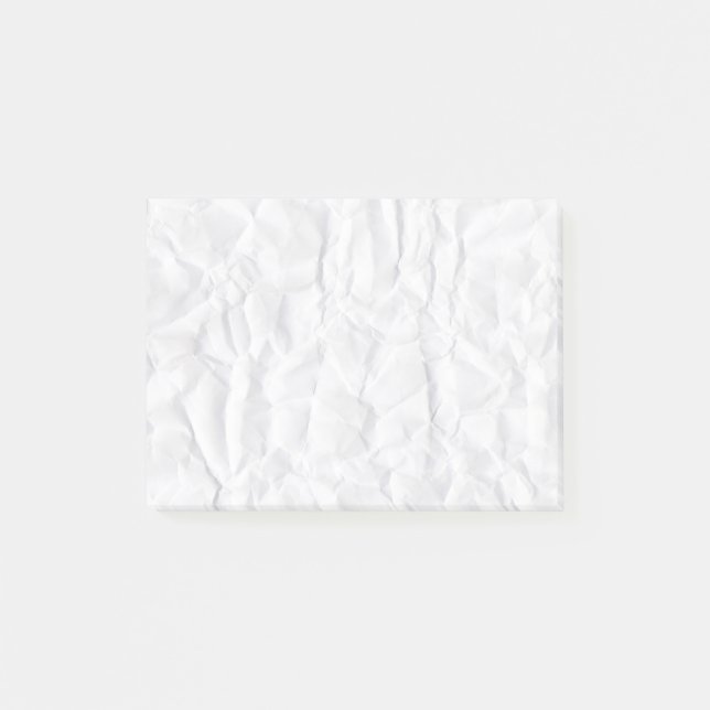 Post-it® Crumpled a plissé les notes collantes de texture (Devant)