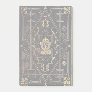 Post-it® Cuir Vintage et or tombés