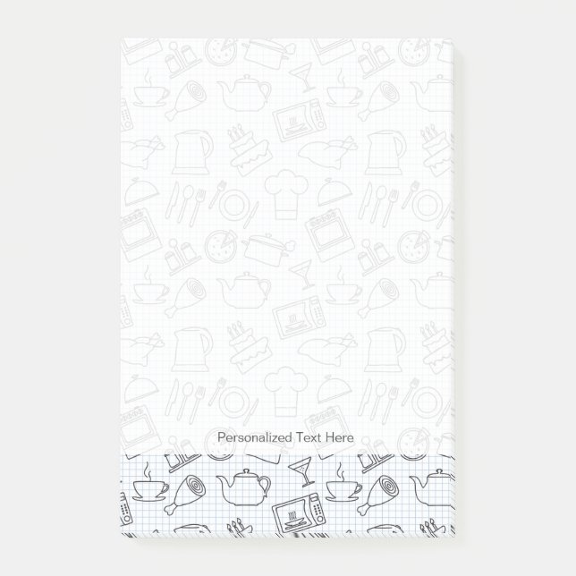 Post-it® Cuisine Motif 4 (Devant)