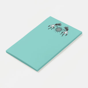 Post-it® Culture amérindienne - Soleil Danser Kokopelli 1