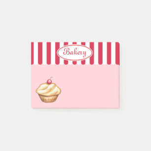 Post-it® Cupcake Grocery Kitchen Post It Notes Cadeau
