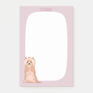 Post-it® Curte Yorkshire Terrier Anniversaire