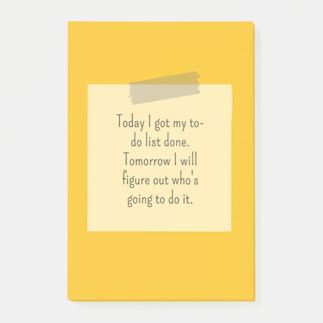 Post-it® Custom Badge Logo Design (Devant)