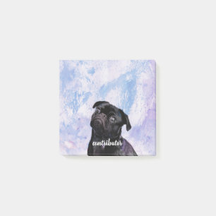 Post-it® Customisez le votre possèdent très le chien noir