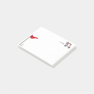 Post-it® Cute aquarelle Golf Fun Golfer Panier