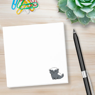 Post-it® Cute Cartoon Honey Badger