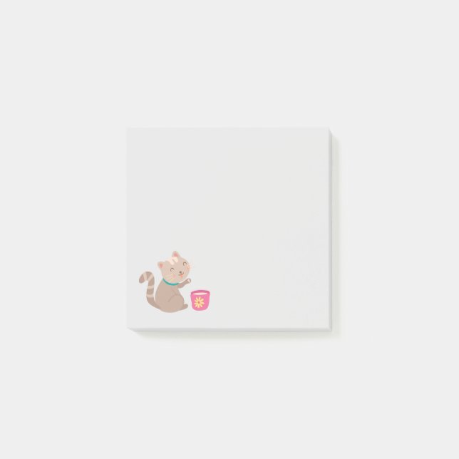 Post-it® Cute cat (Devant)