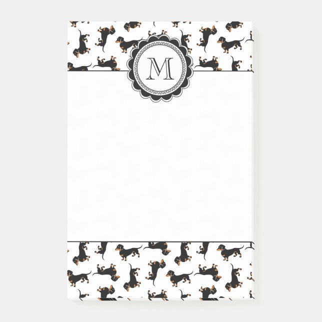 Post-it® Cute Dachshund Motif (Devant)
