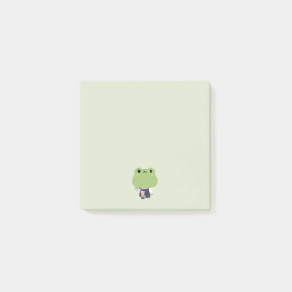 Post-it® Cute Frog Barista
