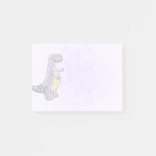 Post-it® Cute Gray Tyrannosaure Rex Dinosaur Toy