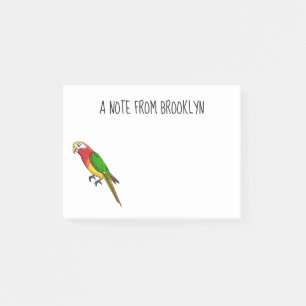 Post-it® Cute happy parrot