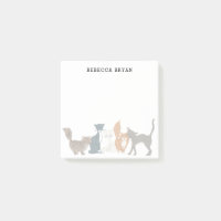 Cute Illustrated Cat Breeds Personnalisé 02