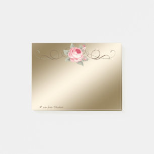 Post-it® Cute Jovely Rose élégant