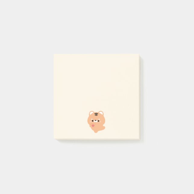 Post-it® Cute Love Tiger (Devant)
