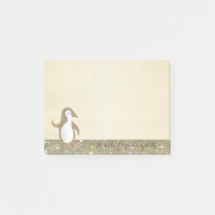 Post-it® Cute Lovely élégant élégant, Happy Penguine