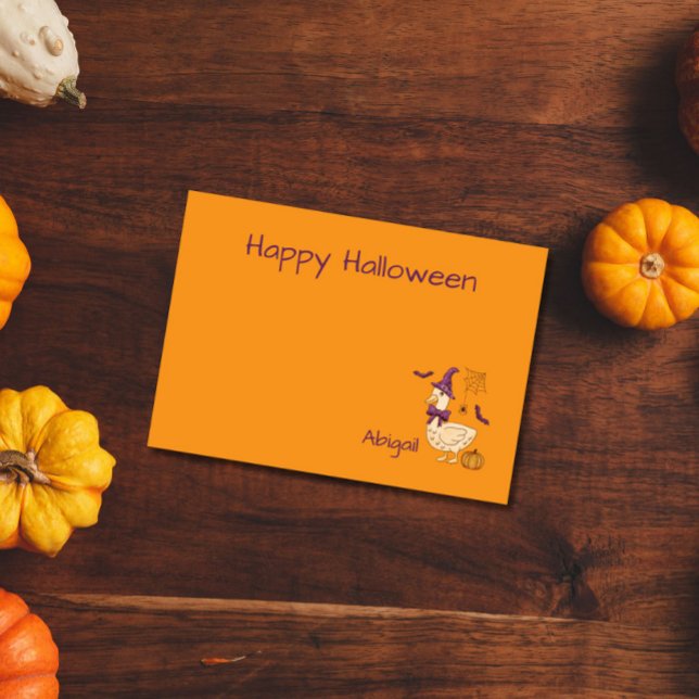 Post-it® Cute oie d'Halloween (Créateur téléchargé)