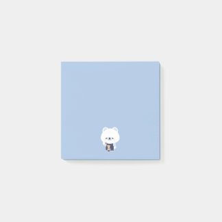 Post-it® Cute Polar Bear Barista
