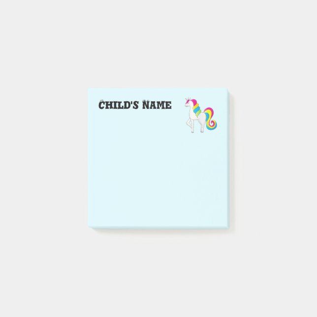 Post-it® Cute Unicorn (Devant)