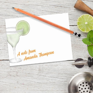 Post-it® Cute Watercolor Margarita Cocktails Personnalisés