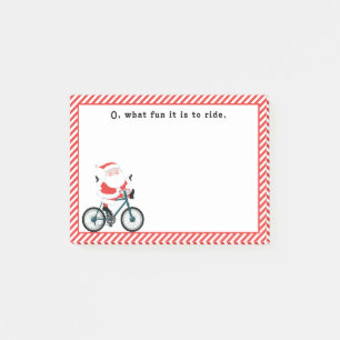 Post-it® Cyclisme Cycliste Noël