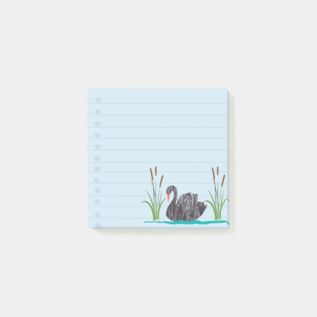 Post-it® Cygne noir  (Devant)